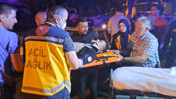 Otomobille bekçiye çarpan alkollü sürücünün ehliyetine el konuldu