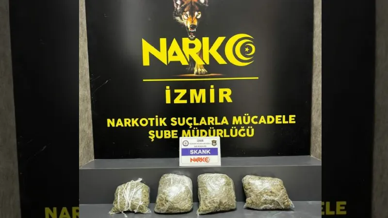 İzmir'de uyuşturucu operasyonlarında 4 tutuklama