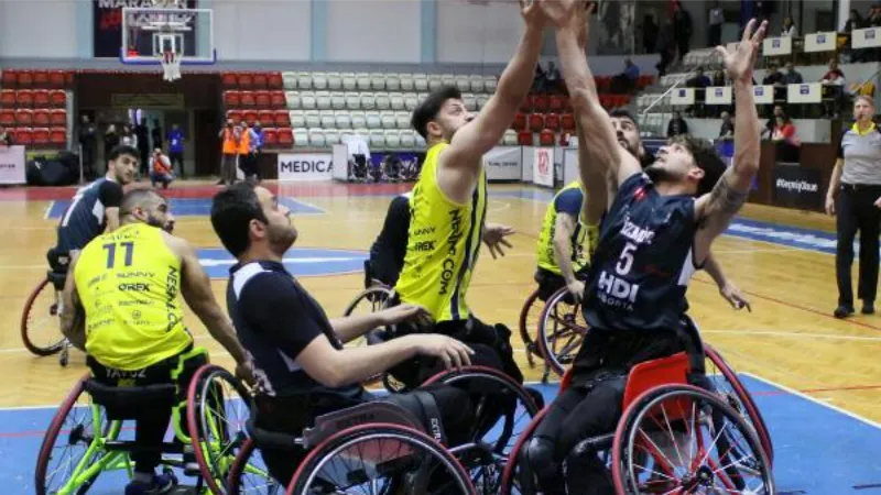 Tekerlekli sandalye basketbolda Avrupa maratonu