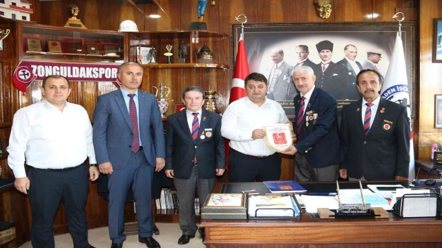 Muharip Gaziler Derneği’nden GMİS’e ziyaret