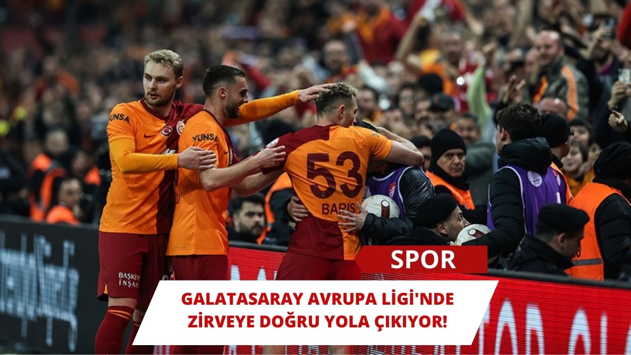 Galatasaray Avrupa Ligi'nde Zirveye Doğru Yola Çıkıyor!