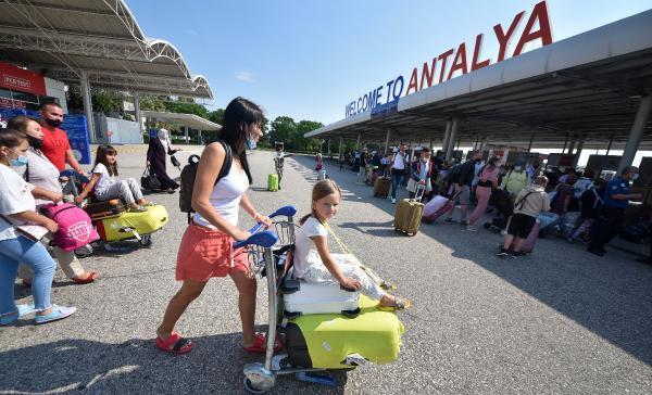 Antalya'da İngiliz turist rekoru