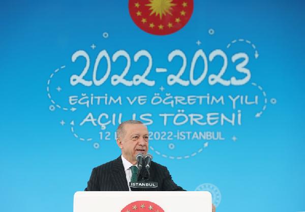 Erdoğan: Eğitim konusundaki önceliğimizden asla taviz vermedik 