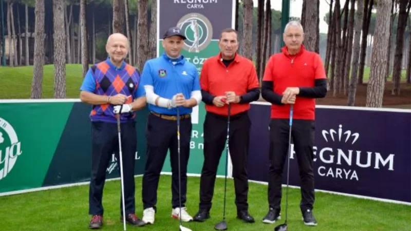 Fikret Öztürk Kulüplerarası Golf Turnuvası başladı