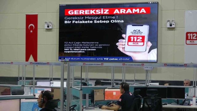 112 Acil Çağrı Merkezinde gülümseten talepler