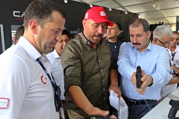 TEKNOFEST'in ana sponsorlarından Canik standına yoğun ilgi