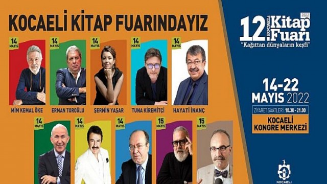 12. Kocaeli Kitap Fuarı kapılarını açıyor