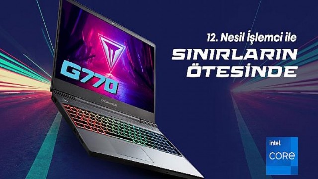 12. Nesil İşlemciyle Yenilenen Casper Excalibur G770 Kullanıcılarla Buluştu