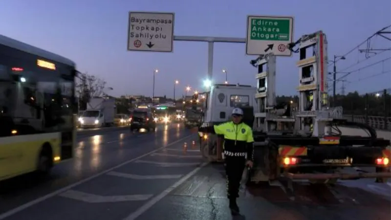 Vatan Caddesi Cumhuriyet Bayramı provaları için trafiğe kapatıldı