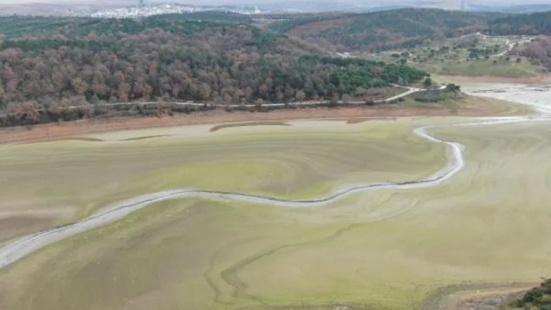 İstanbul'daki barajlarda son bir yılın en düşük doluluk oranı 