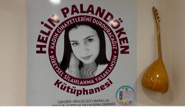 Öldürülen lise öğrencisi Helin adına kütüphane açıldı