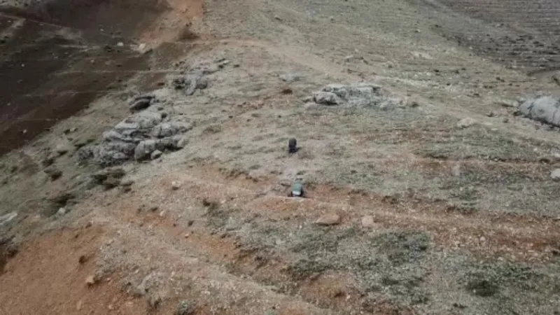 Adıyaman’da kaçak avcılar dron ile böyle kovalandı