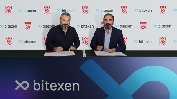 Sivasspor’un forma göğüs sponsoru Bitexen oldu