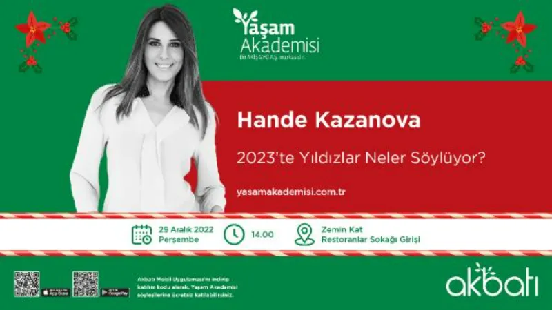 Hande Kazanova’dan ‘2023’te yıldızlar neler söylüyor?’ söyleşisi