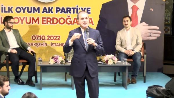 AK Parti Sözcüsü Ömer Çelik Başakşehir’de gençlerle bir araya geldi