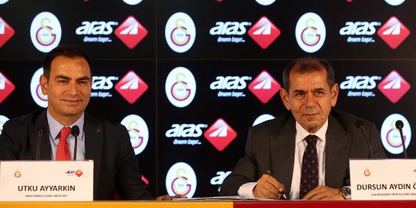 Galatasaray Kulübü ile Aras Kargo arasında sponsorluk anlaşması imzalandı