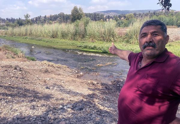 Karaçay Deresi'ni çöplüğe döndüren eski lastikler toplandı