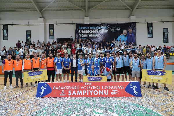 Başakşehirli Voleybol Turnuvası’nda şampiyon belli oldu