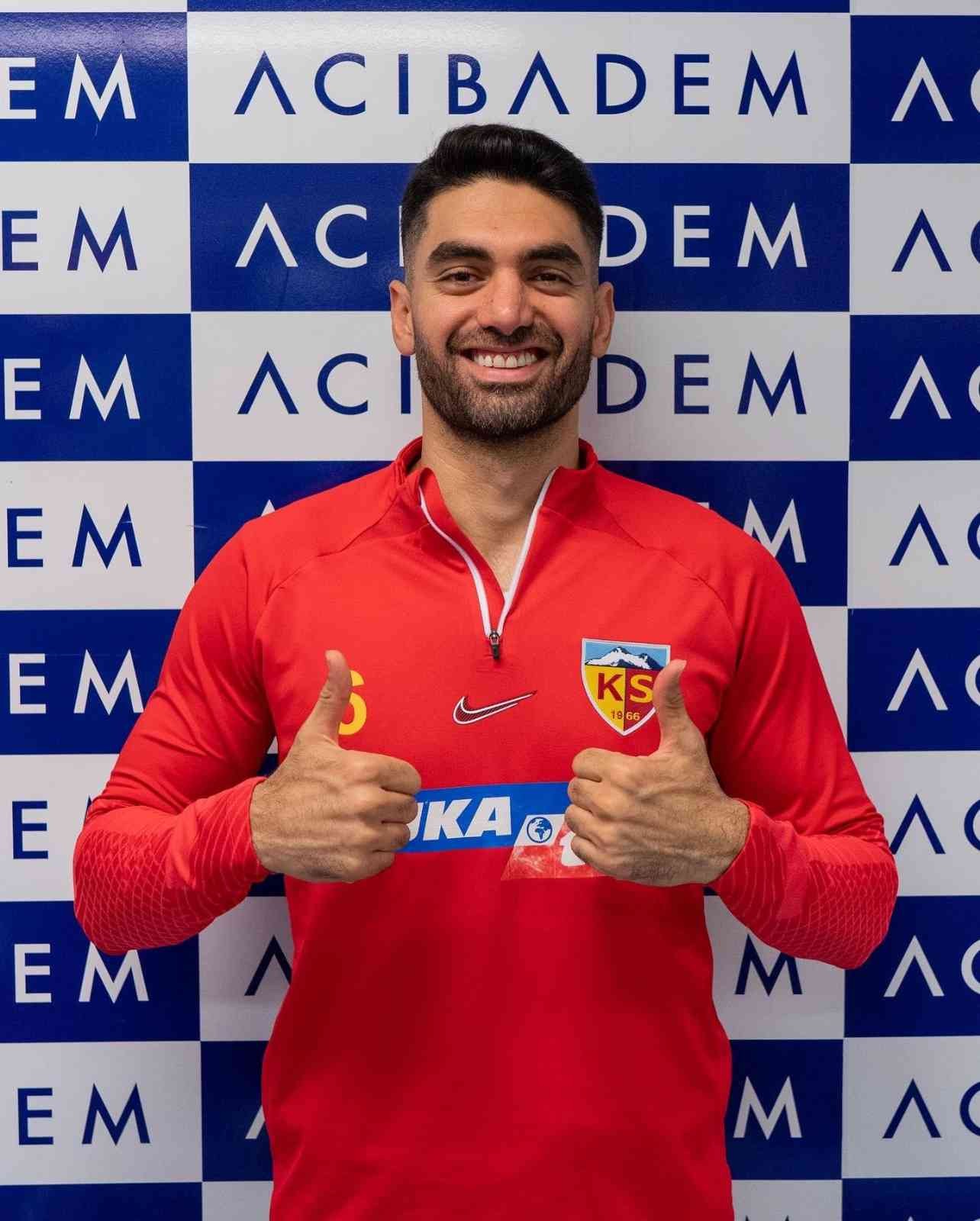 Kayserispor’da sağlık kontrolleri devam ediyor