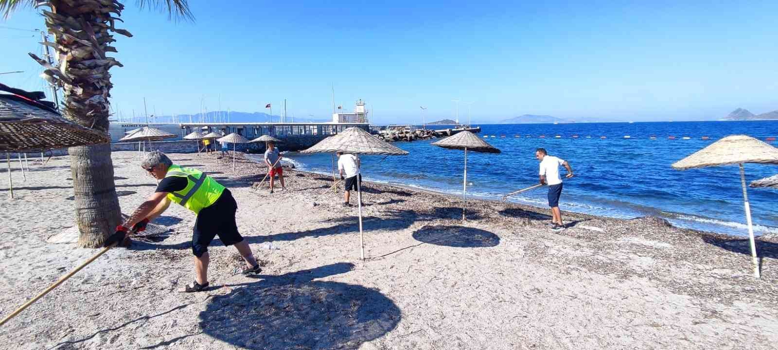 Halk plajlarında bakım ve tamirat çalışmaları başlatıldı