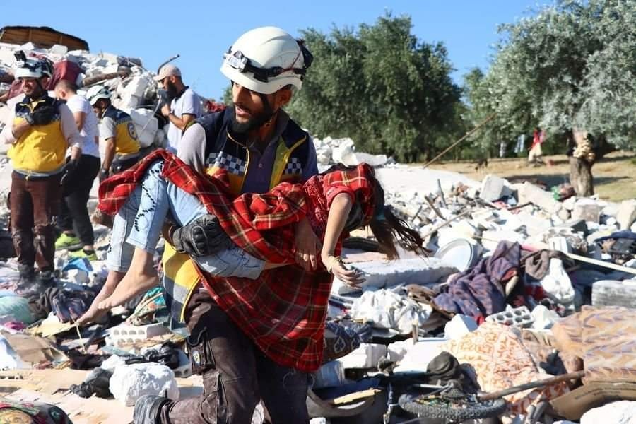 Rusya’nın İdlib’e saldırısında 7 sivil öldü