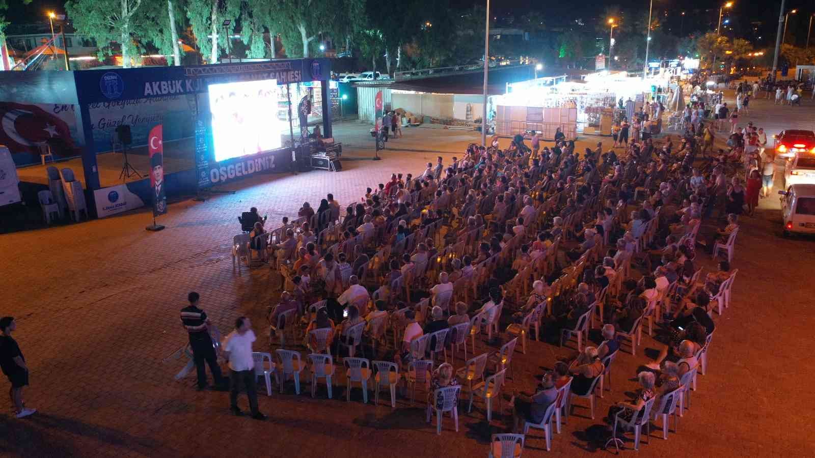 Aydın Büyükşehir’in sinema geceleri Didim’de devam ediyor