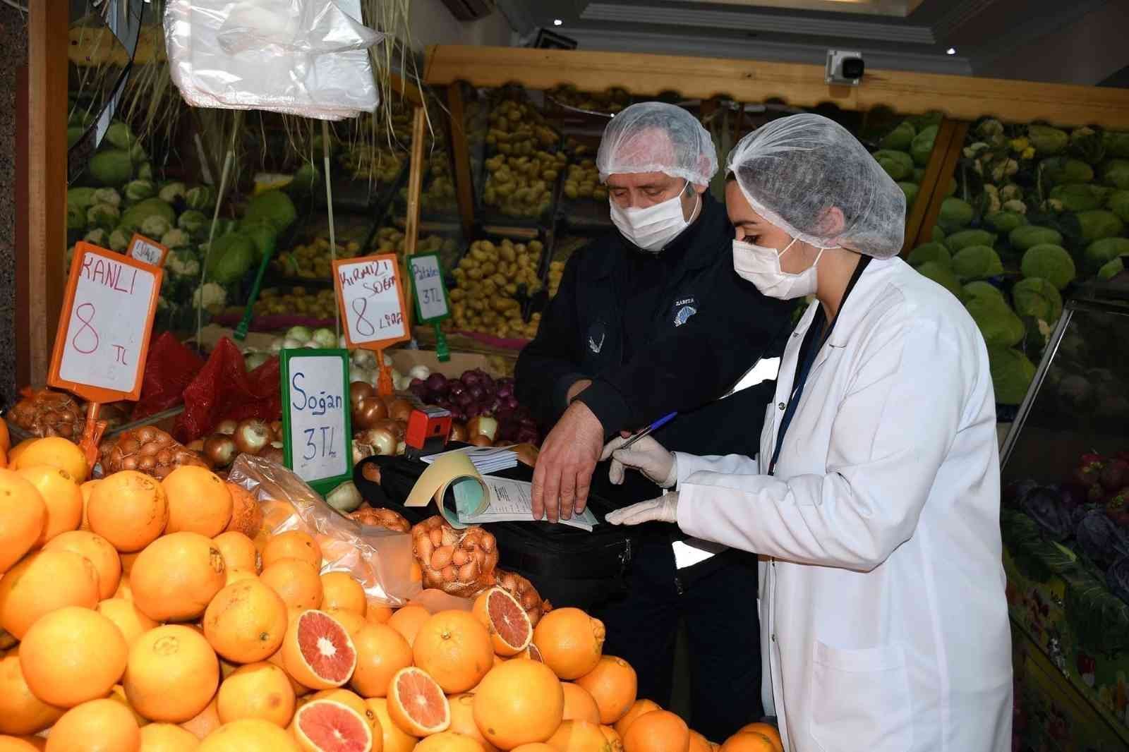 Aydın’da Haziran ayı içerisinde 2 bin 543 adet işletme denetlendi