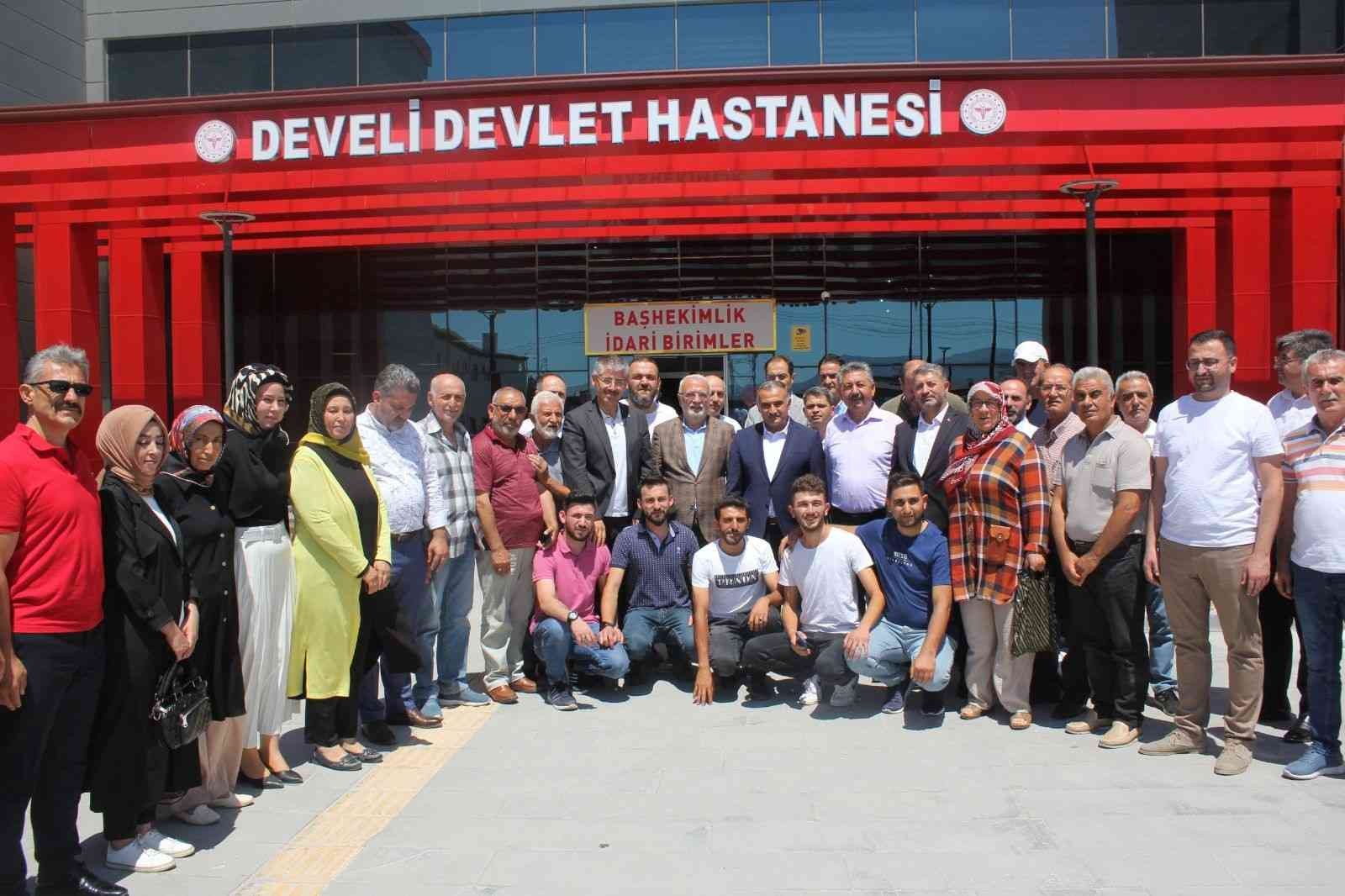 AK Parti’den Develi Şehit Ekrem Karakaya Devlet Hastanesi’ne Ziyaret