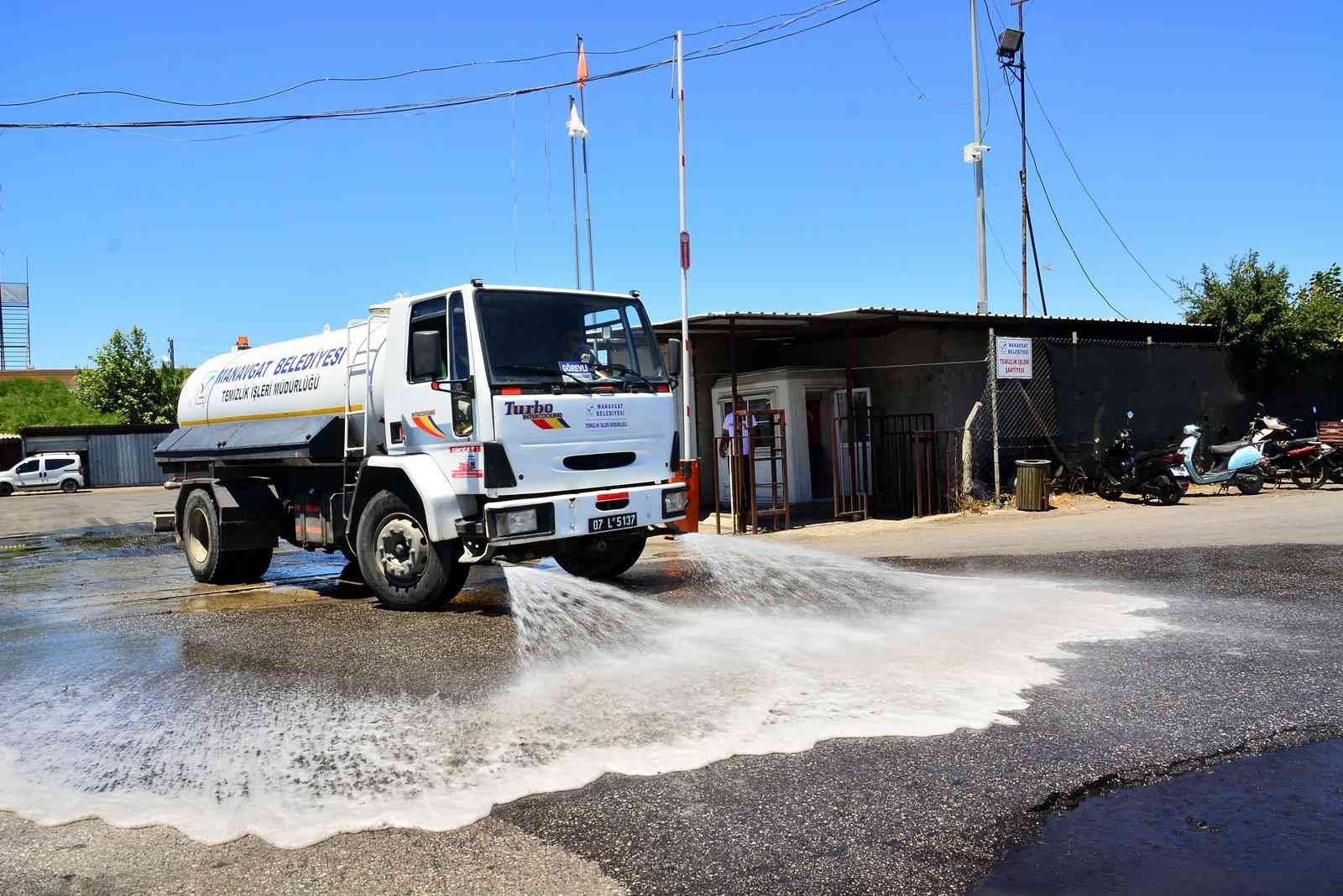 Manavgat’ta 520 personel 7/24 görevde