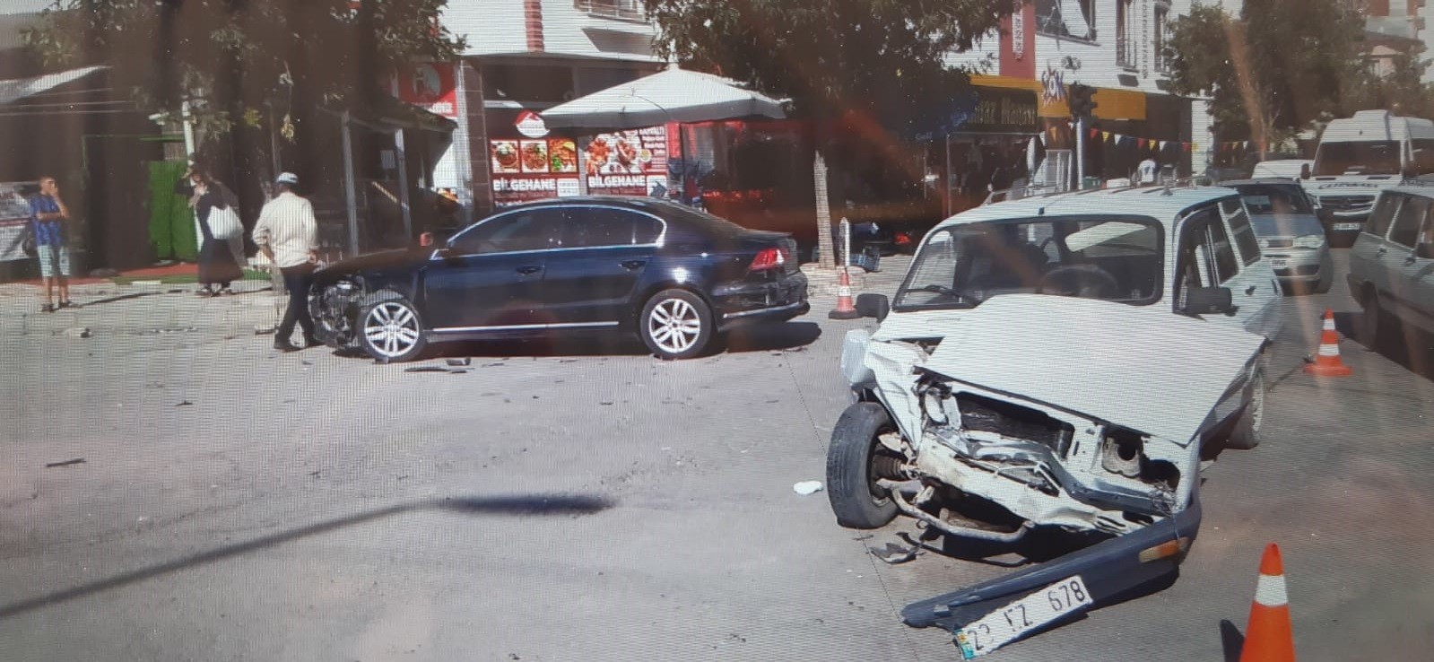 Elazığ’da trafik kazası: 2 yaralı