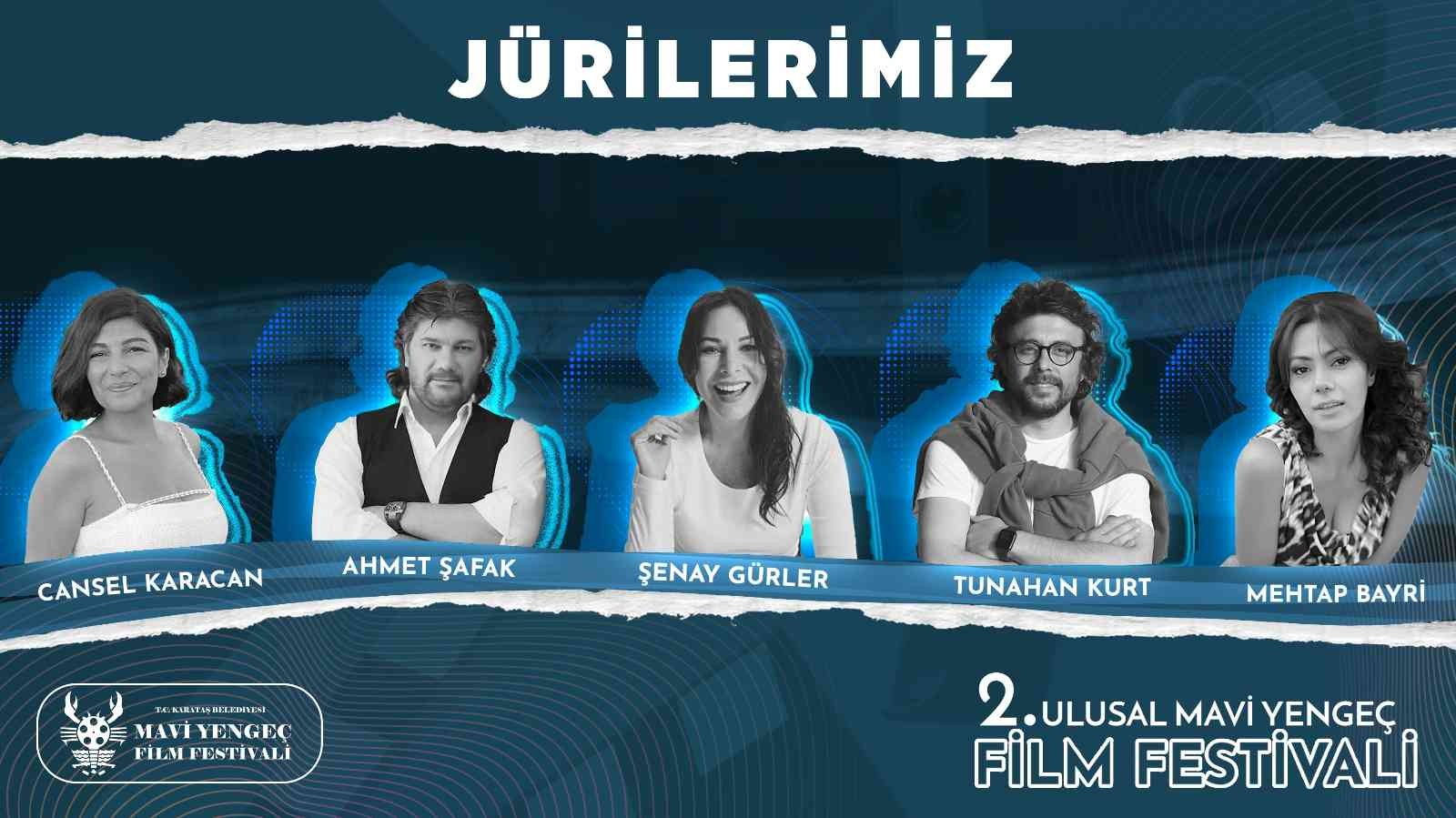 Karataş 2. Ulusal Mavi Yengeç Film Festivali’nin jüri üyeleri belli oldu