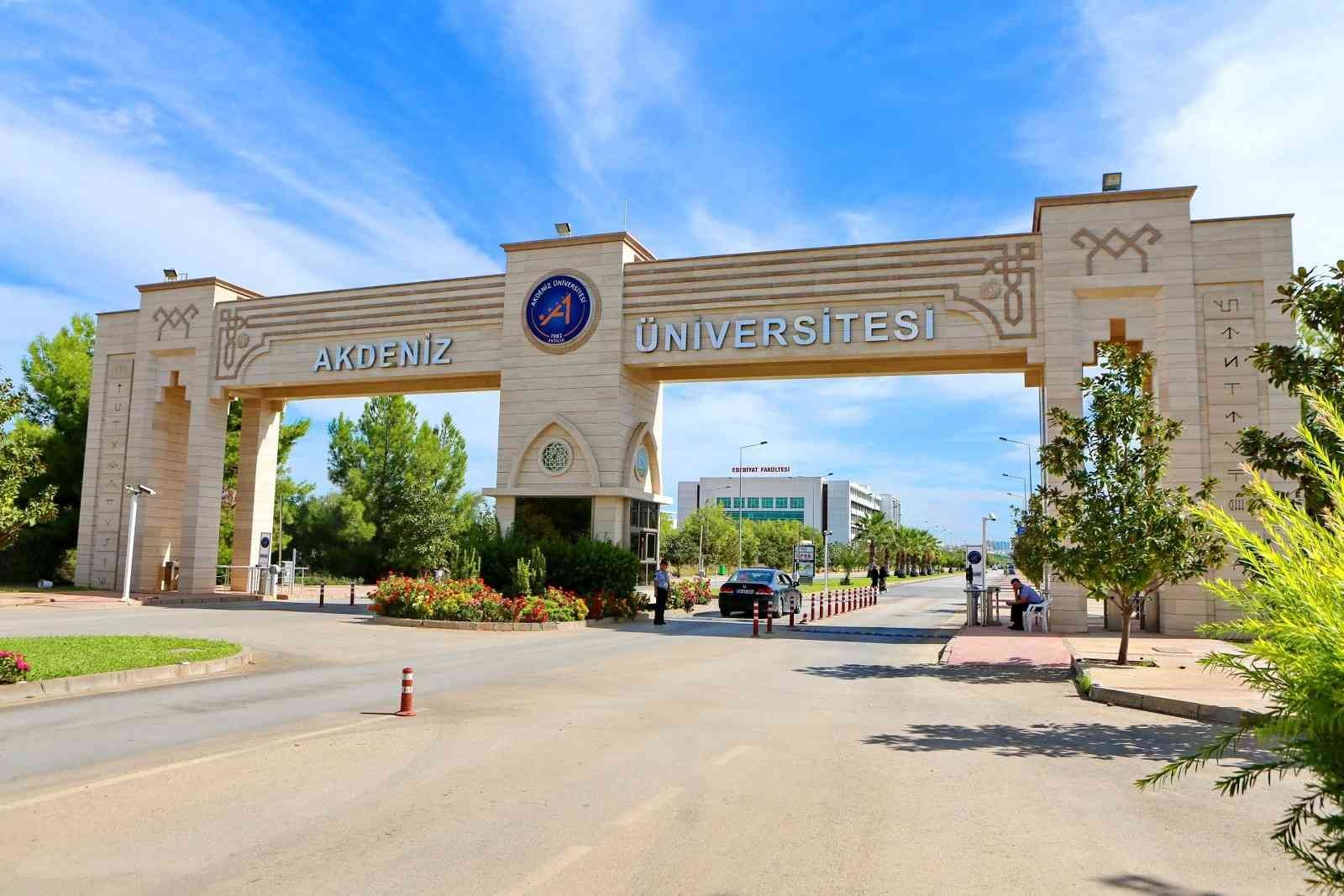 Akdeniz Üniversitesi’nin kontenjanları doldu