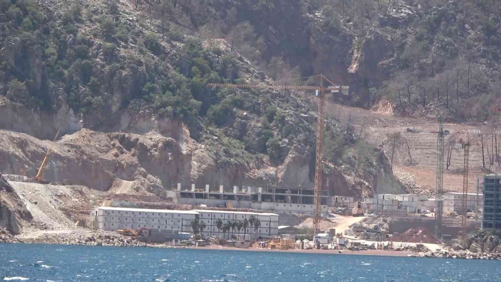 Marmaris Belediyesi’nden otel inşaatını son durumu ile ilgili açıklama