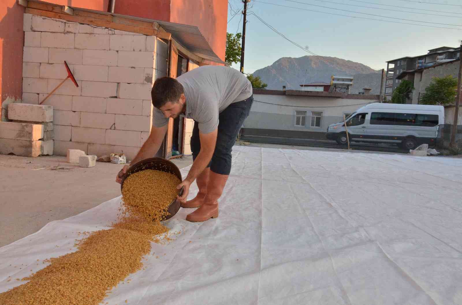 Elbistan’da bulgur kaynatma sezonu başladı