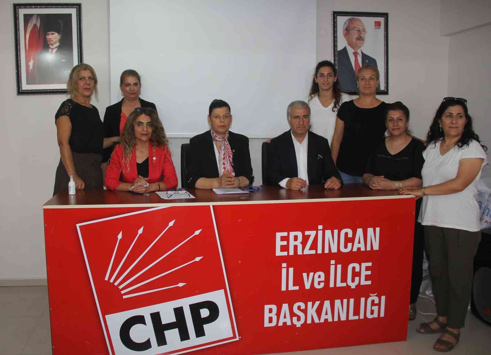 CHP Kadın Kolları Genel Başkan Yardımcısı Pehlivan Erzincan’da partililerle buluştu