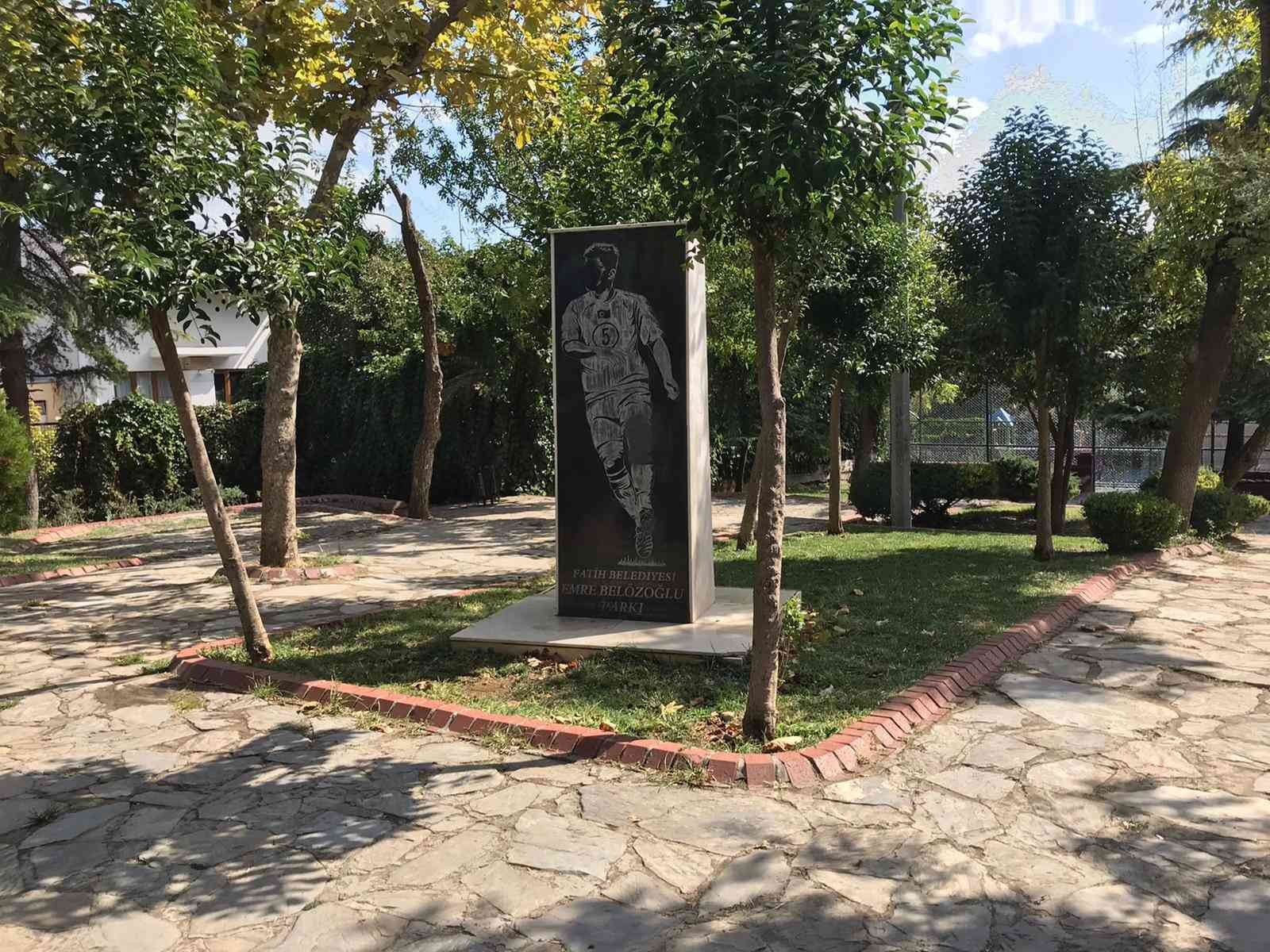 Fatih’teki Emre Belözoğlu parkı yenilendi