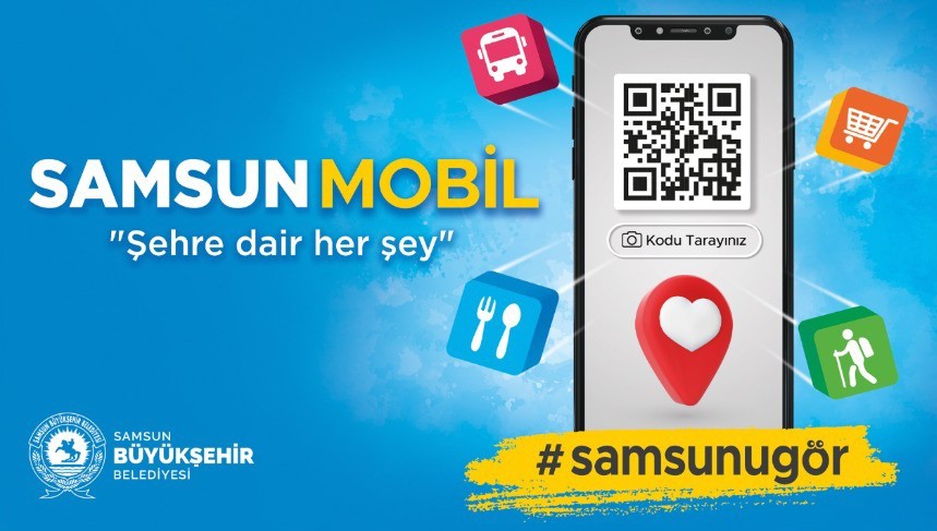 Şehre dair hemen her şey bu mobil uygulamada