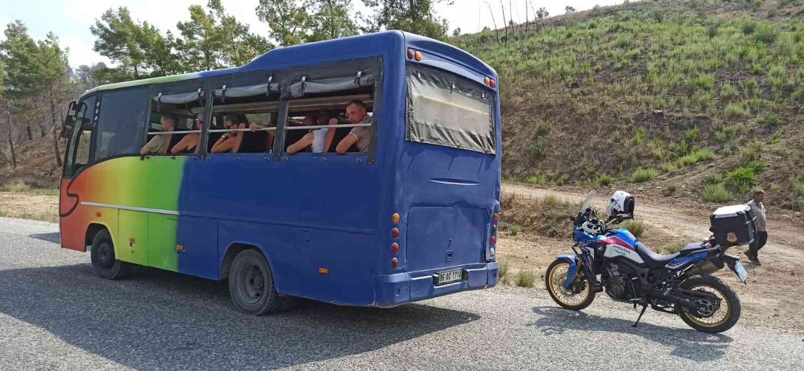 Jandarma Trafikten safari ve tur araçlarına ilişkin denetimi