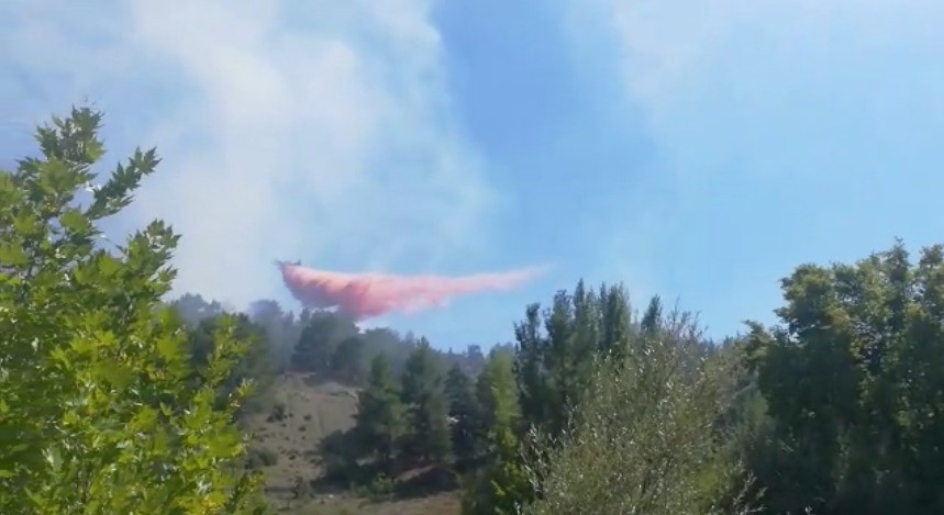 Antalya’da çıkan orman yangını kısmen kontrol altına alındı