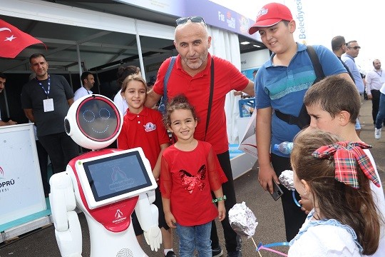 Teknofest’te Karaköprü rüzgarı