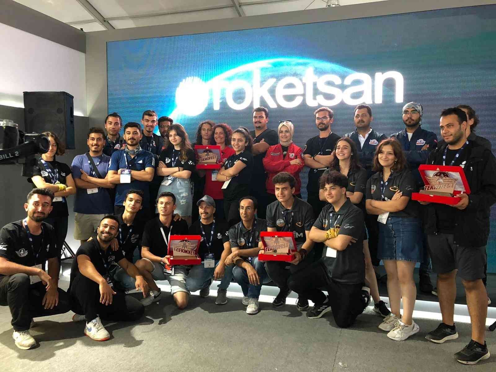 Büyükşehir’in desteklediği takımlar Teknofest’te 10 ödül kazandı