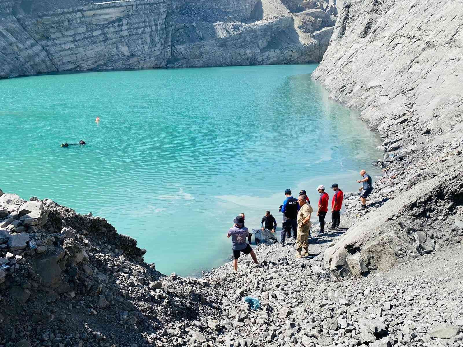 Şırnak’ta kamyonla gölete düşen şoförün cesedine ulaşıldı