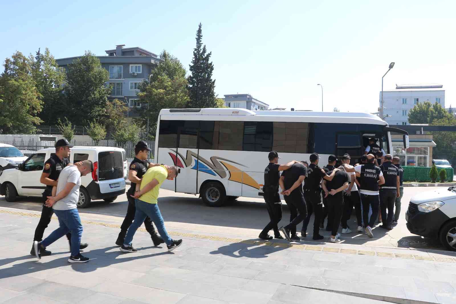 Kahramanmaraş’ta uyuşturucuya 8 gözaltı