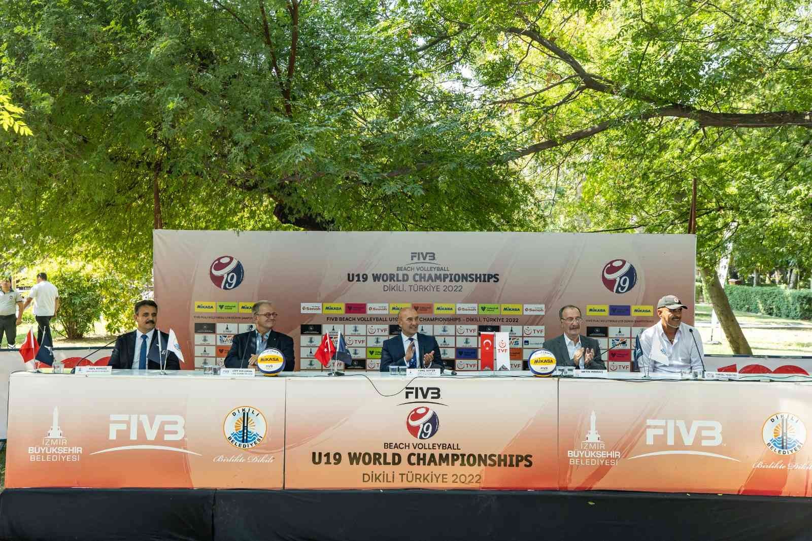 İzmir U19 Dünya Plaj Voleybolu Şampiyonası’na ev sahipliği yapmaya hazırlanıyor