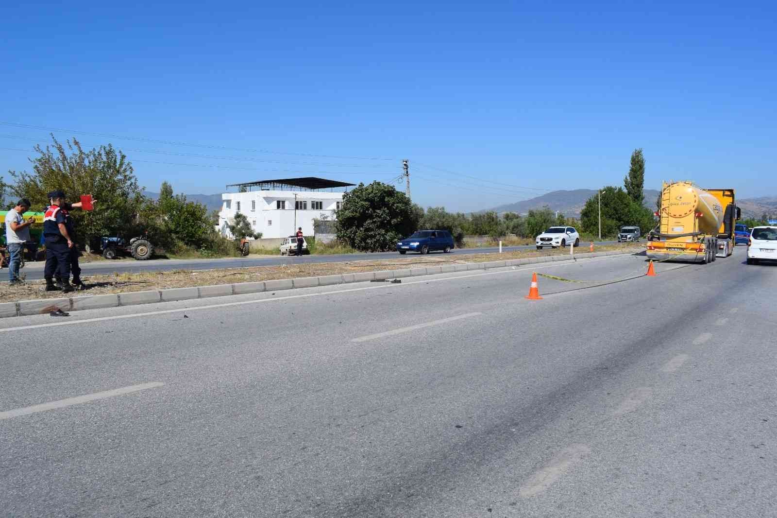 Çine’de trafik kazası: 1 ölü