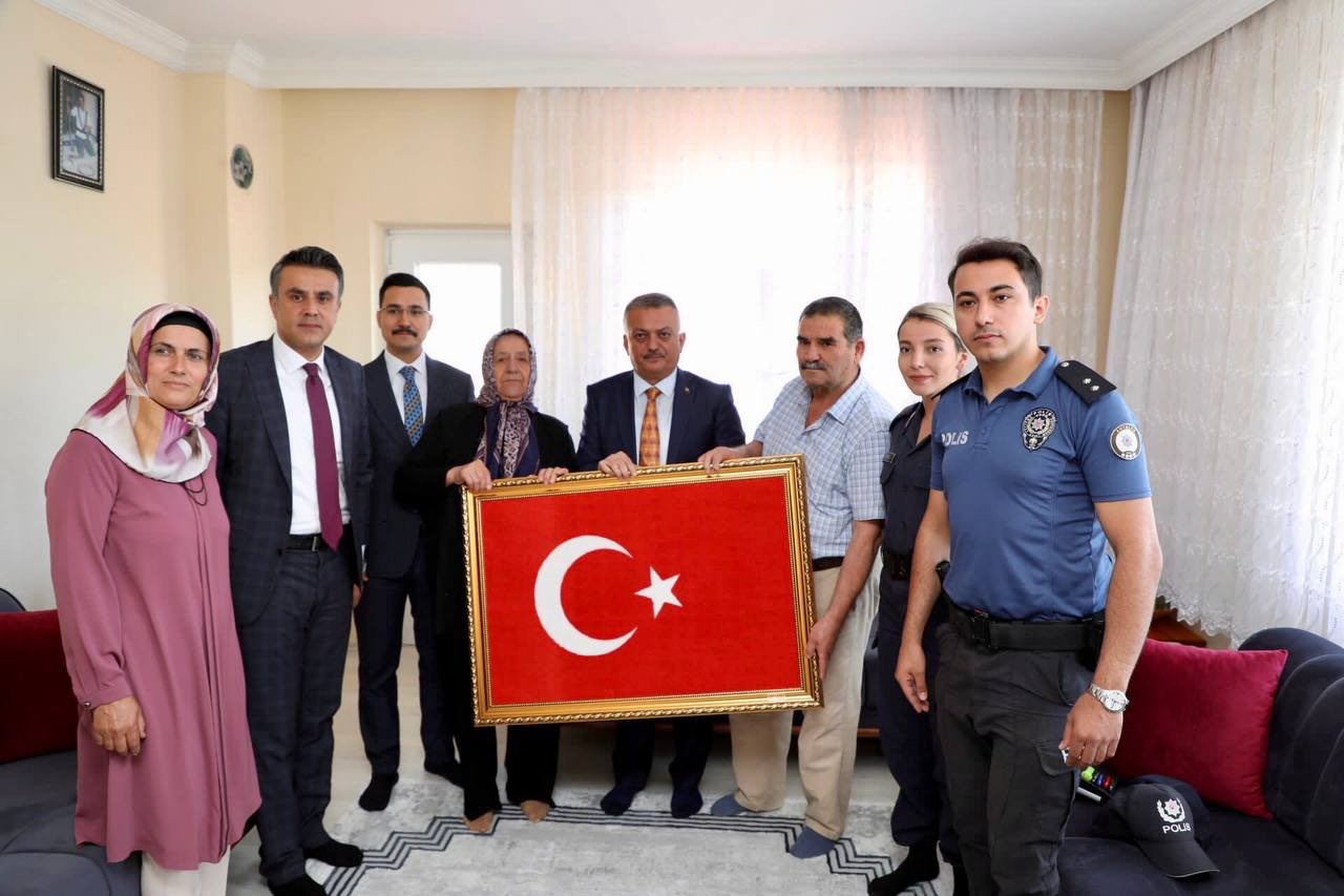 Vali Yazıcı: “Şehit ailelerimizin her zaman yanındayız”