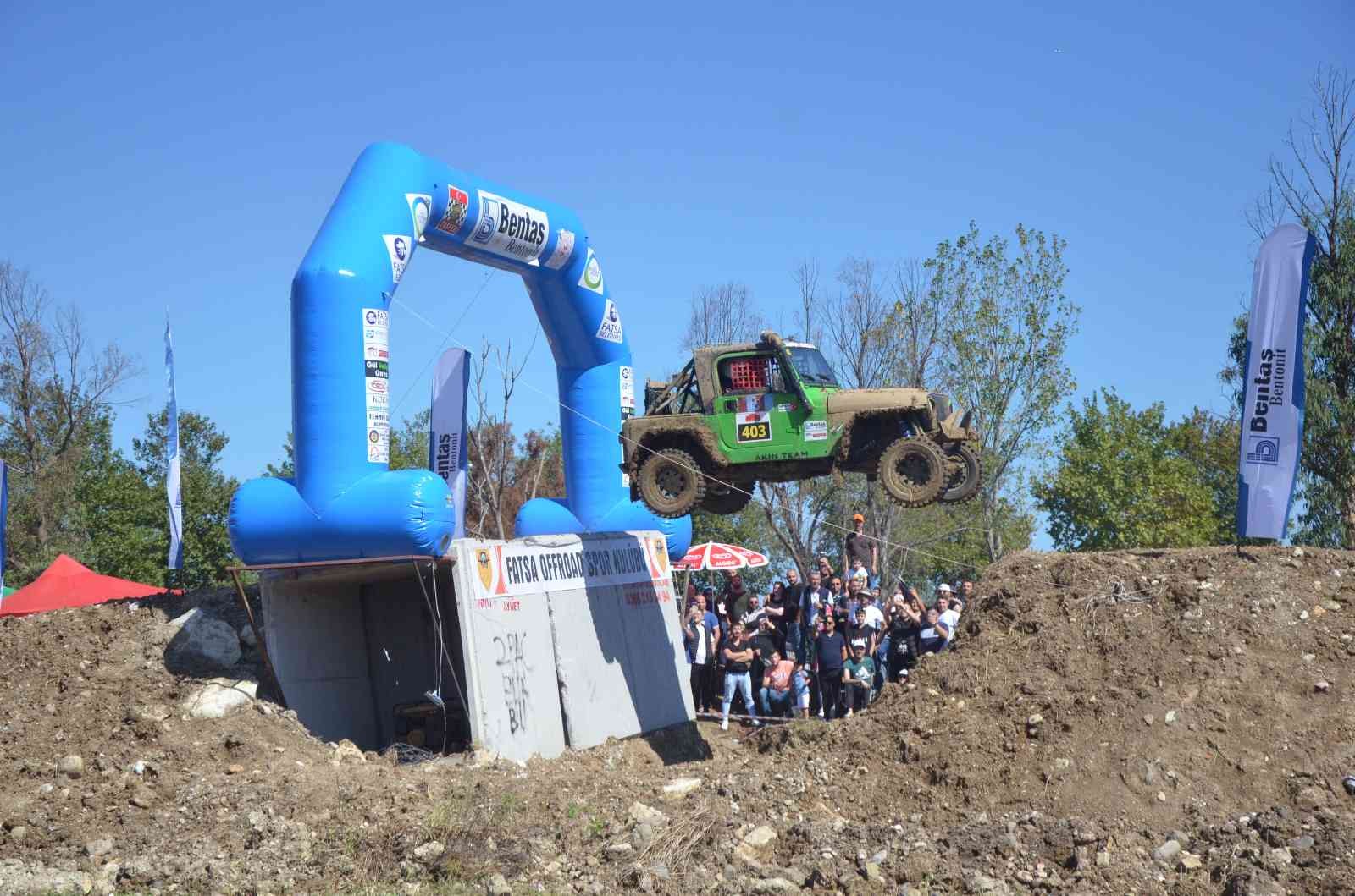 Fatsa’da Off-Road yarışları nefes kesti