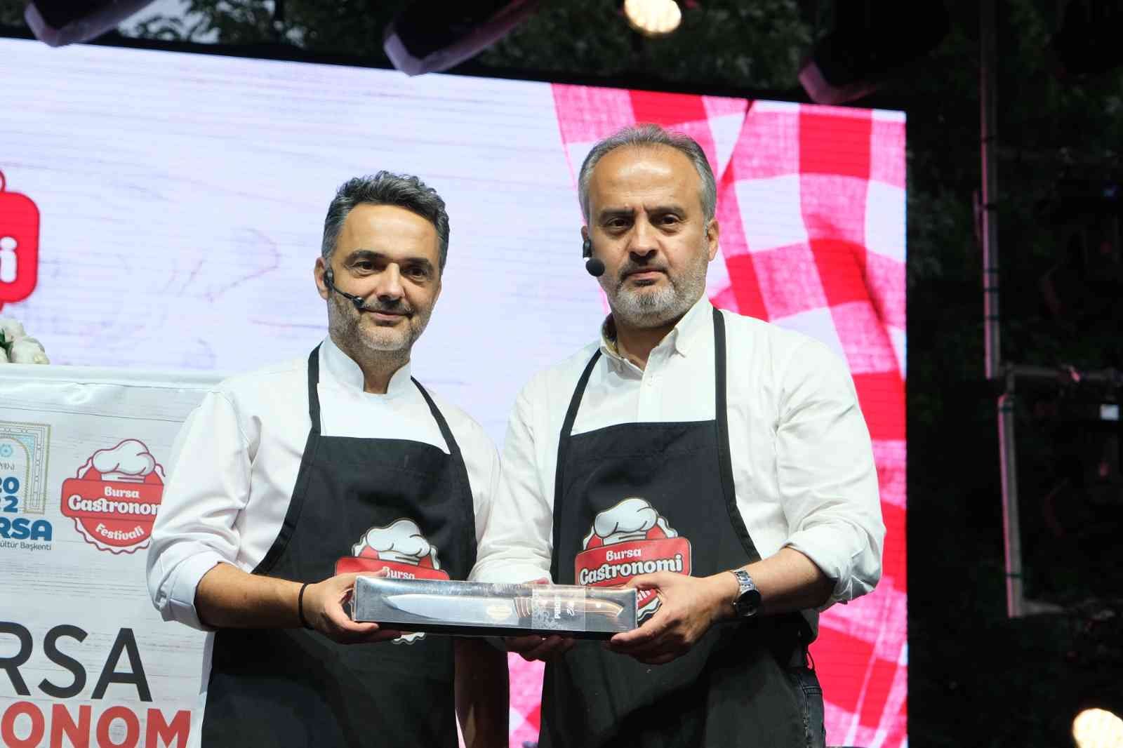 Bursa Gastronomi Festivali’nin tadı damaklarda kaldı