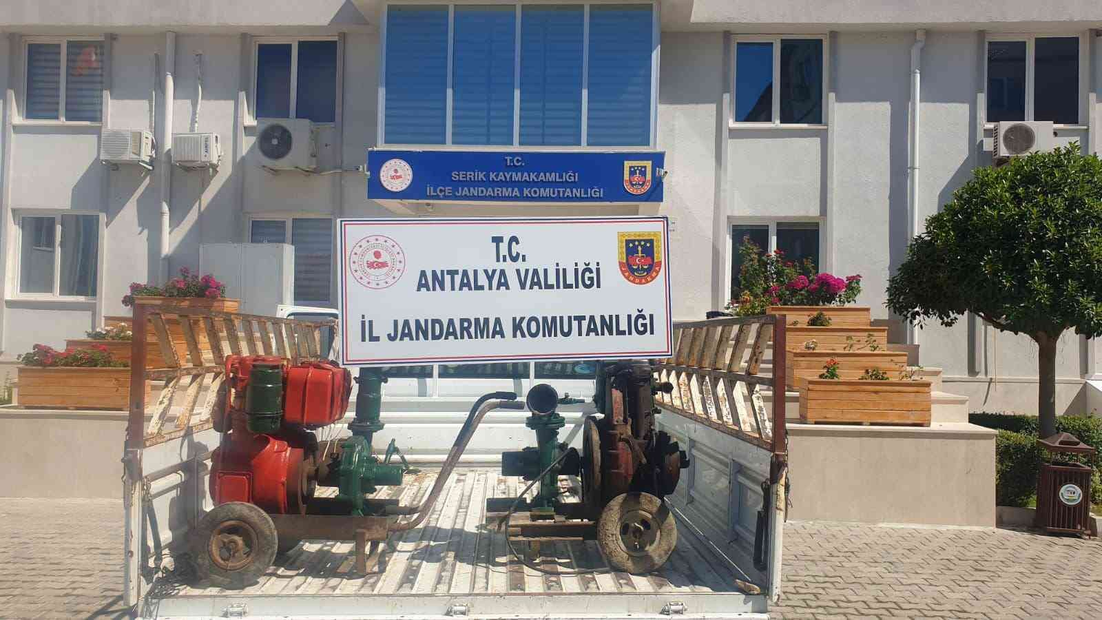 Antalya’da faili meçhul 8 hırsızlık olayı aydınlatıldı