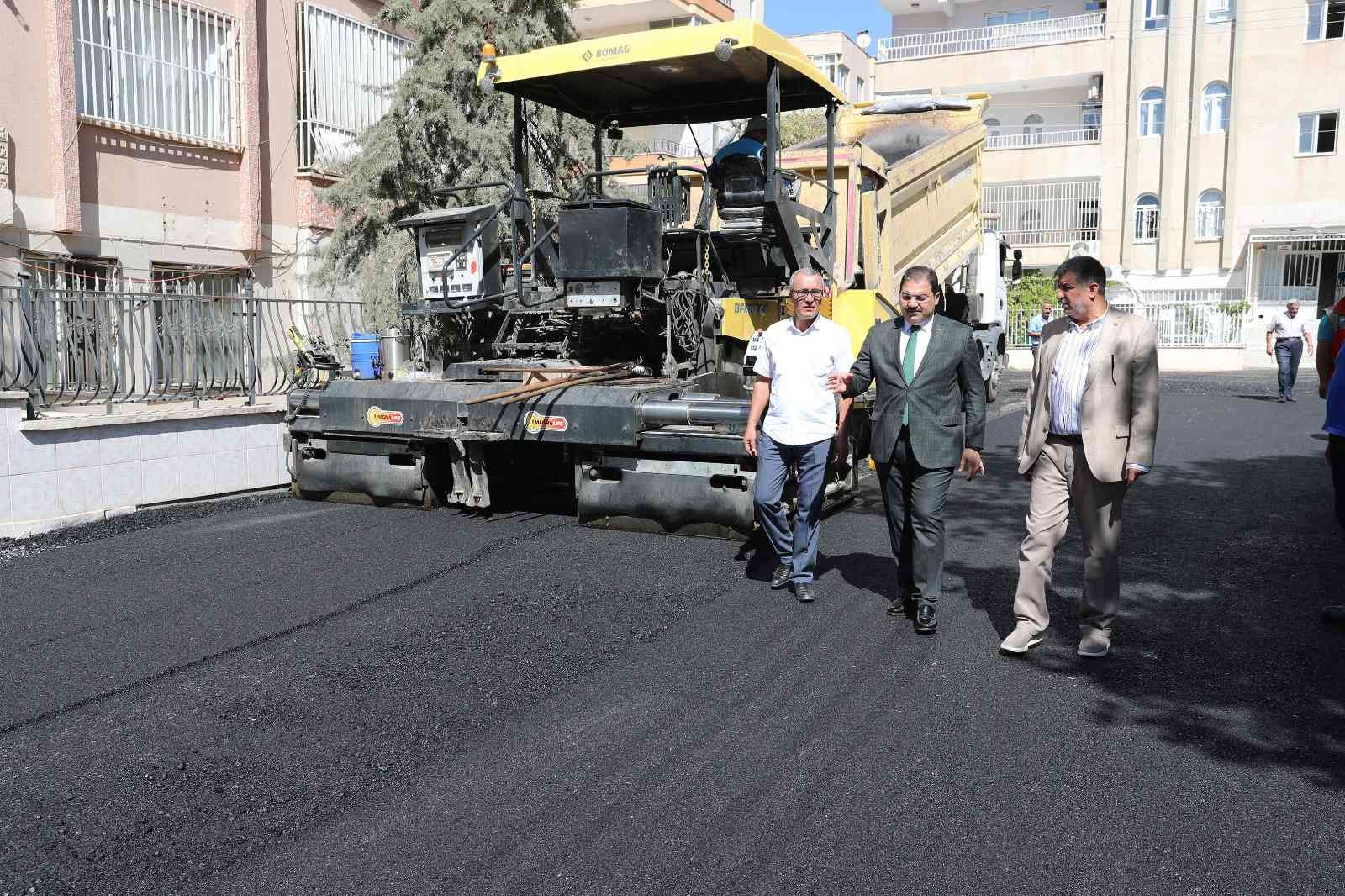 Haliliye yol yapım çalışmaları devam ediyor